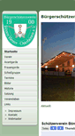 Mobile Screenshot of buergerschuetzenverein-boenen.de